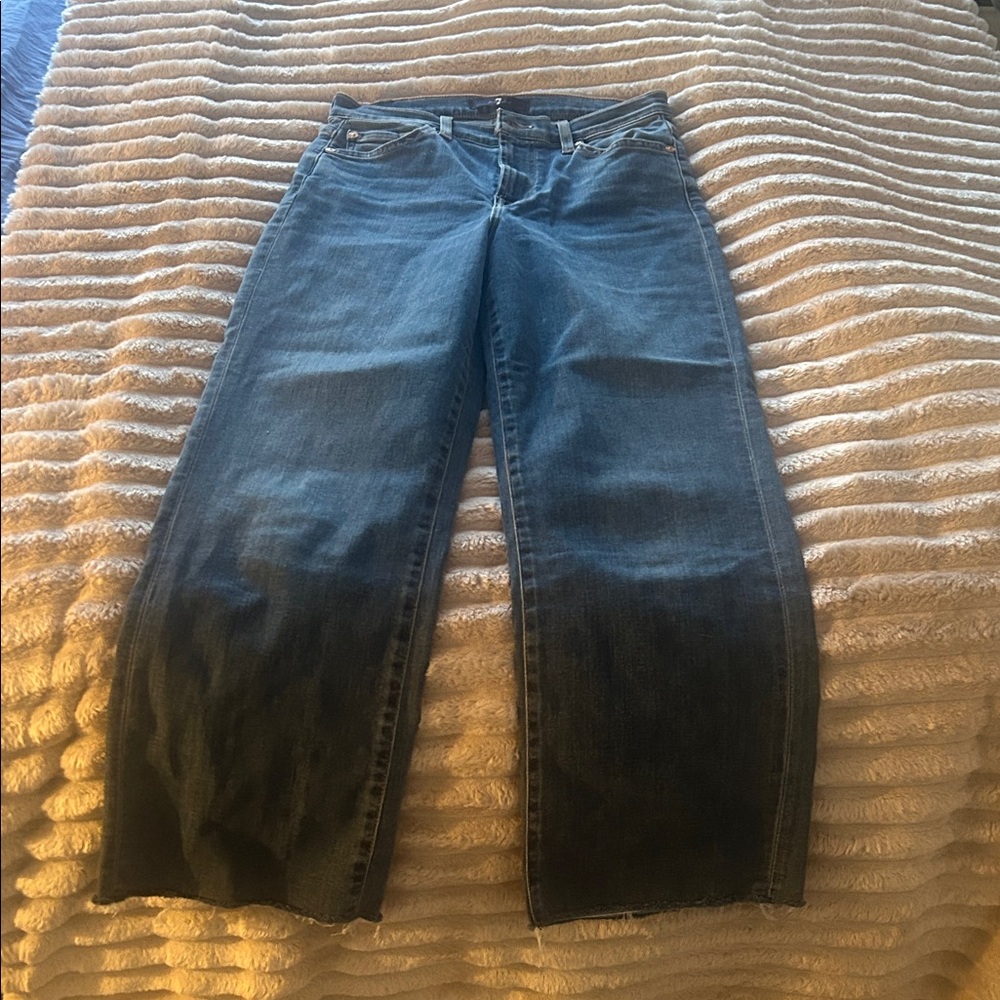 7 For All Mankind Blue Jeans